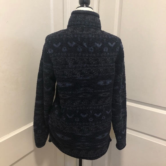 Alpine Sherpa sweater half zip size large - Picture 3 of 4